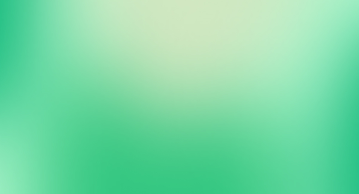 Dégradé de verts